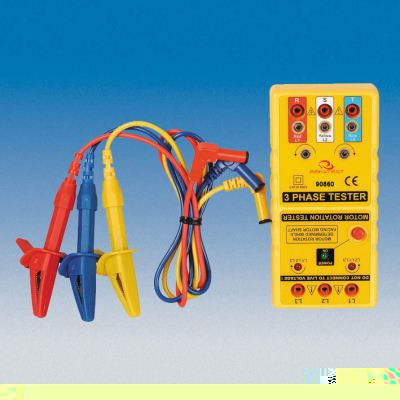 90860 Motor rotation and Phase Sequence Indicator