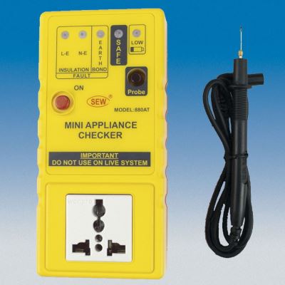 880AT家用電器漏電測(cè)試儀